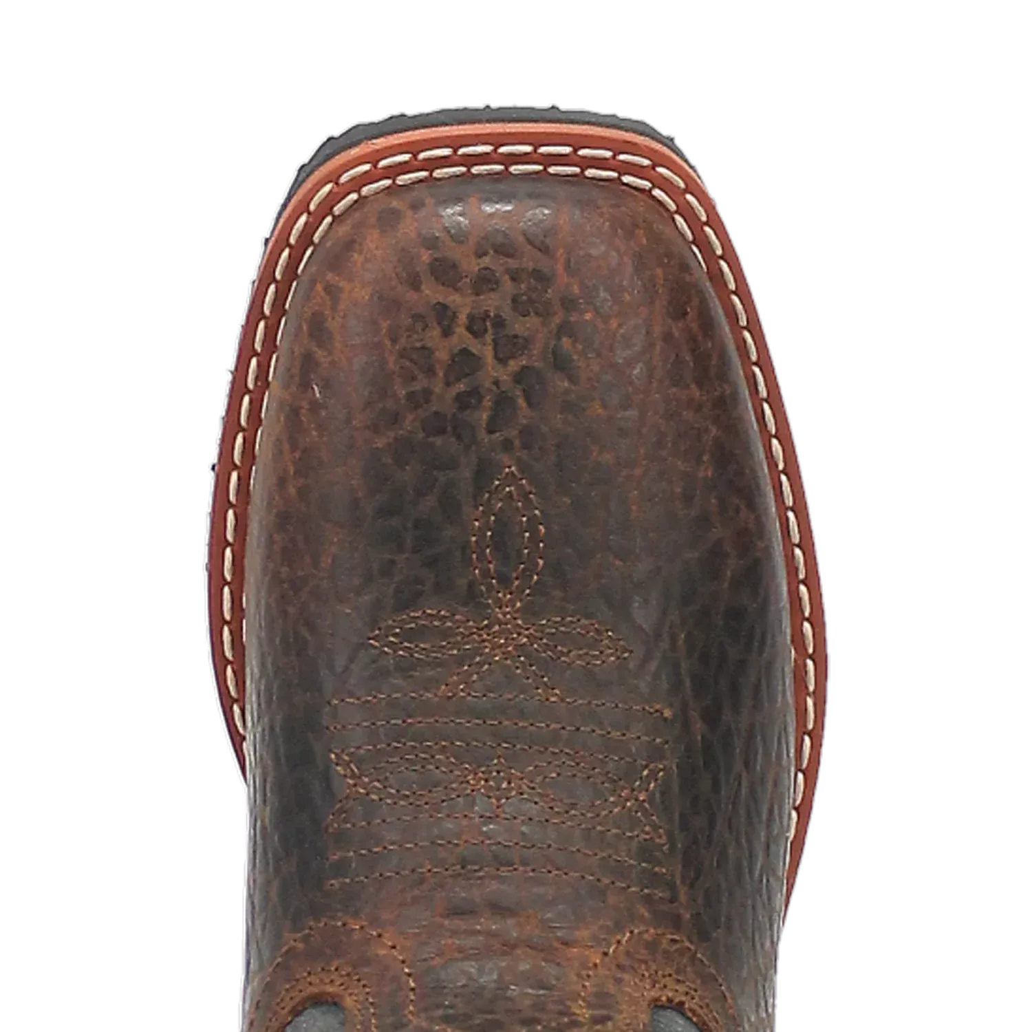 Dan Post Creek (Dark Navy/Brown) - Little Kid's/Big Kid's Leather Cowboy Boots