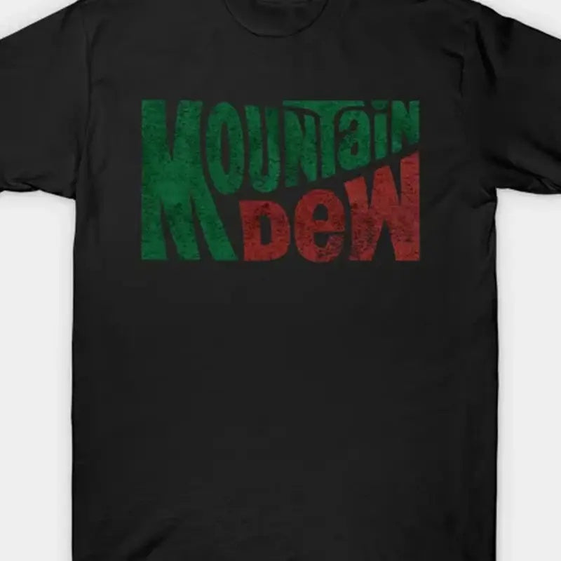 Dew Graphic Tee – Retro Distressed Edition - Namparoger 