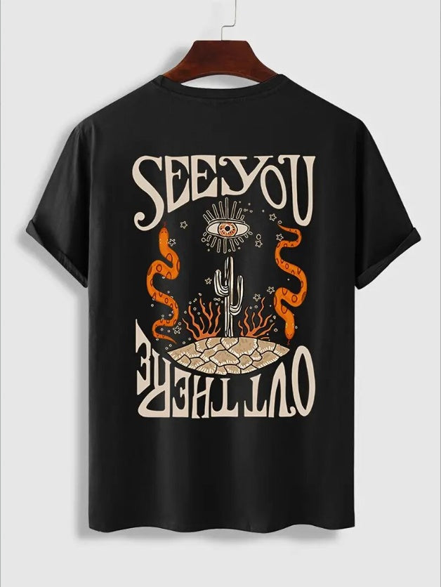 See You Out There Graphic Tee – Desert Vision Tee - Namparoger 