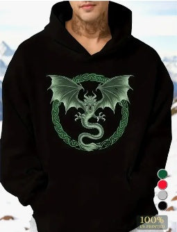Celtic Frost Dragon Graphic Hoodie– Mythic Edition - Namparoger 