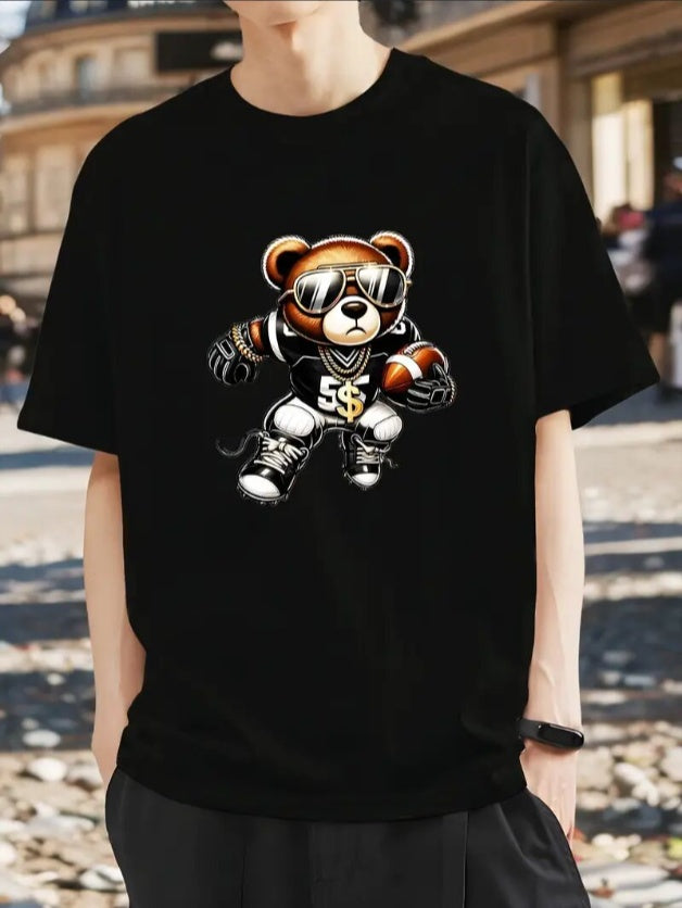 Hustle Bear Graphic Tee –Jungle MVP Edition - Namparoger 