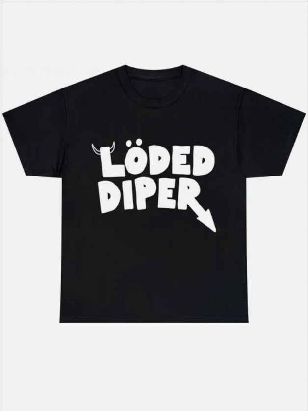 Löded Diper Graphic Tee – Cartoon Chaos Edition - Namparoger 