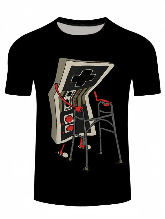 Retro Relic Graphic Tee – OG Gamer Humor - Namparoger 