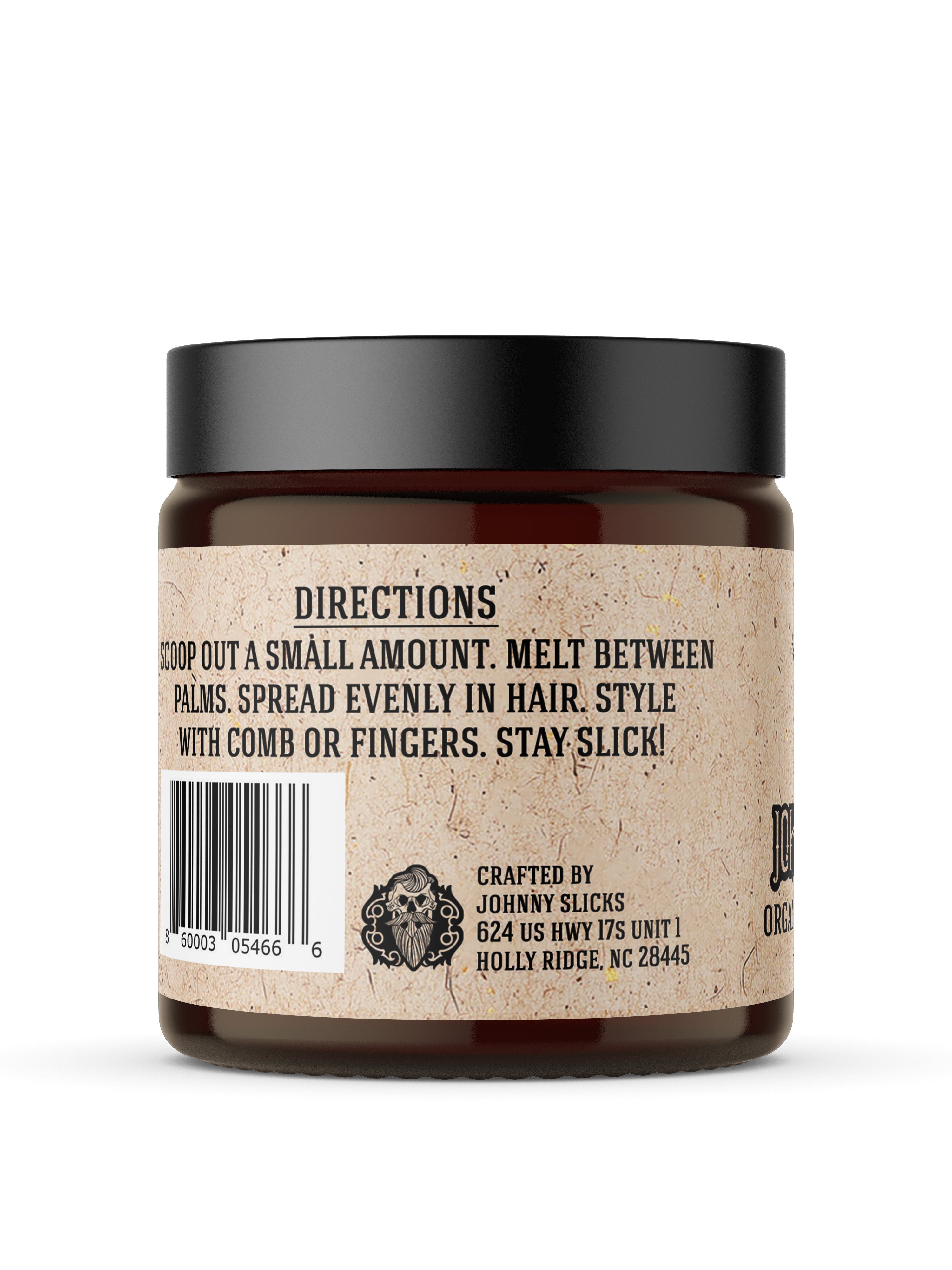 Johnny Slicks Organic Oil Based Pomade