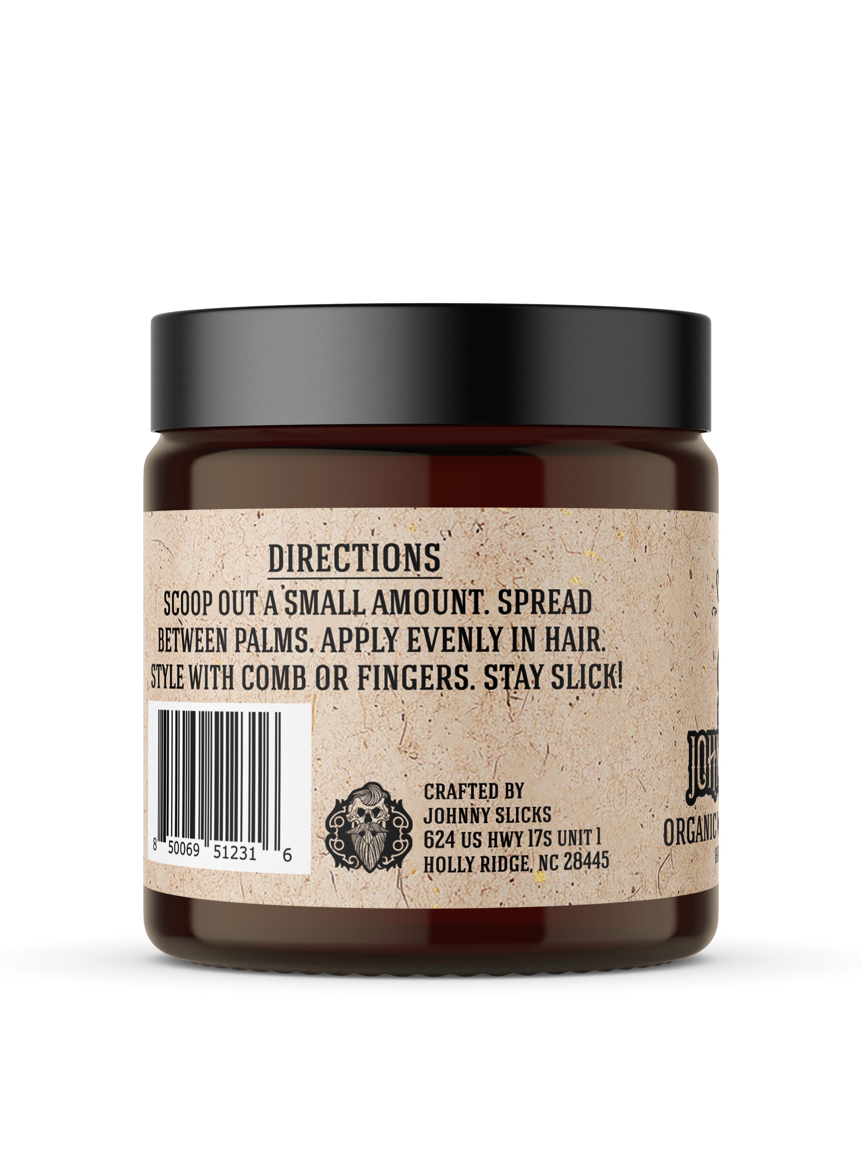 Johnny Slicks Organic Water Based Pomade