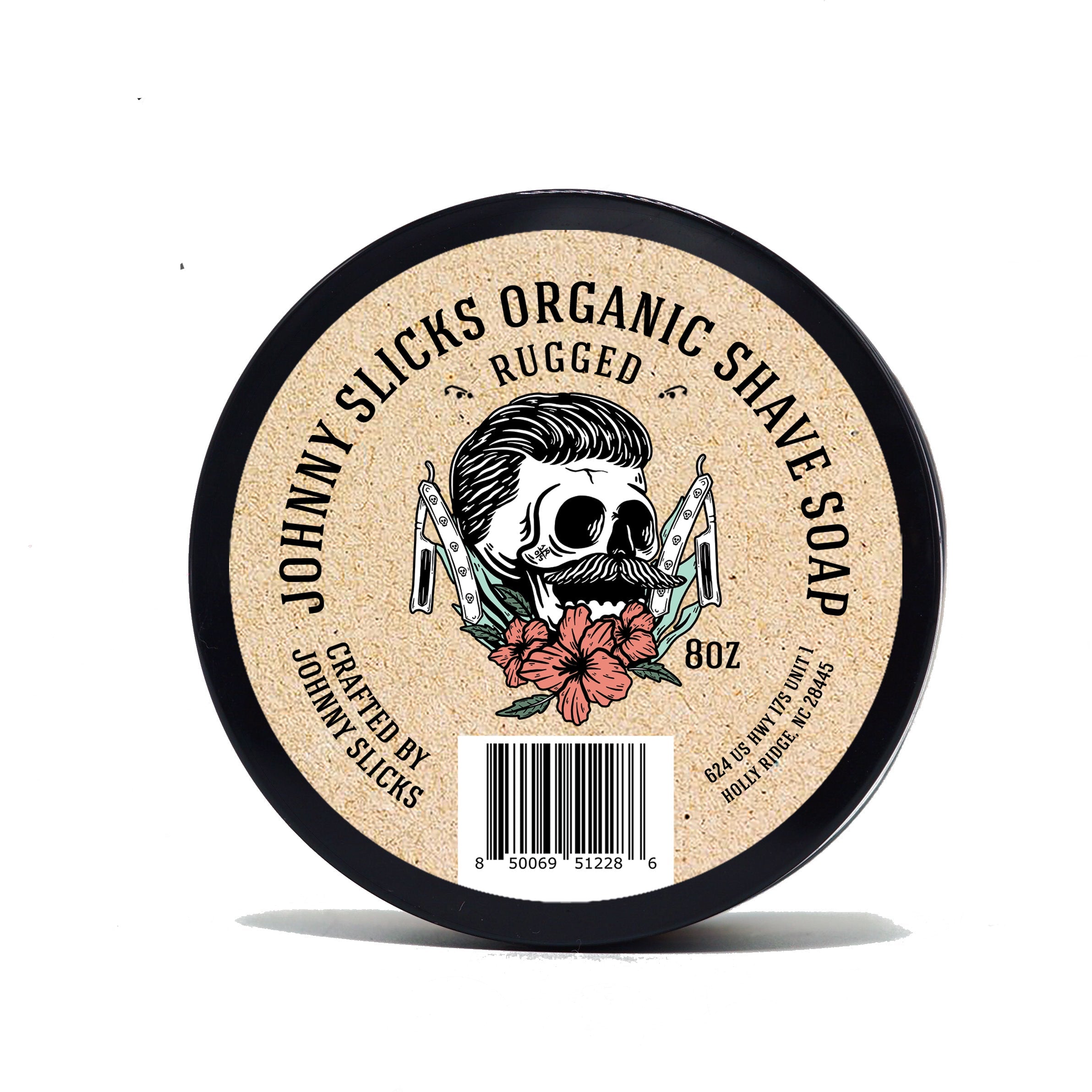 Johnny Slicks Organic Shave Soap