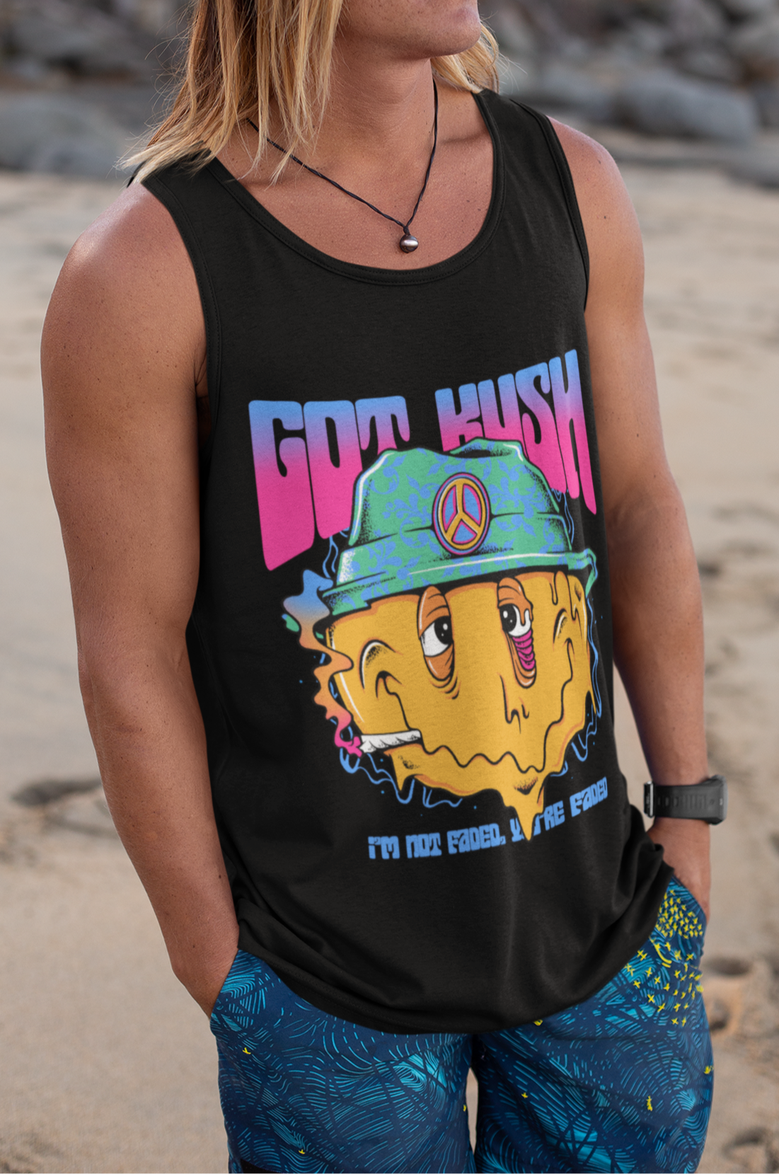 You're Faded Tank Top - Namparoger 