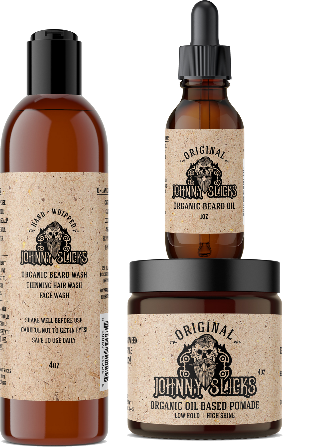 Johnny Slicks Thinning Hair Kit