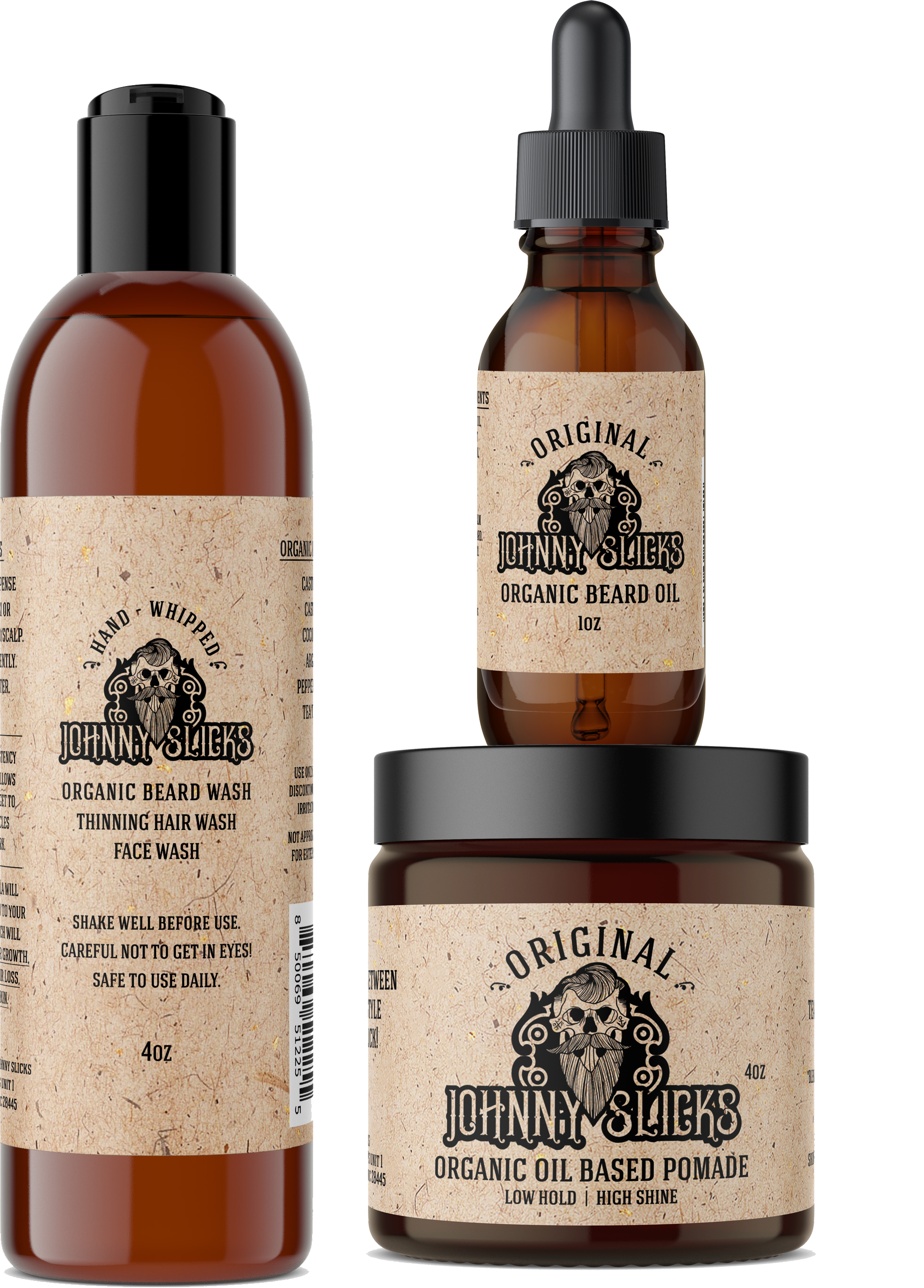 Johnny Slicks Thinning Hair Kit