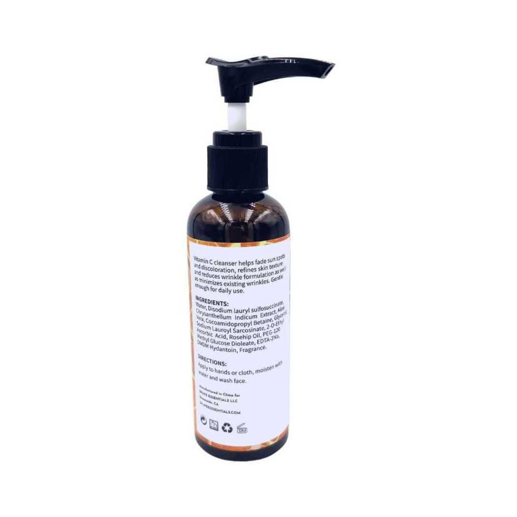 Gentle Vitamin C Facial Cleanser for Anti-Aging Skincare